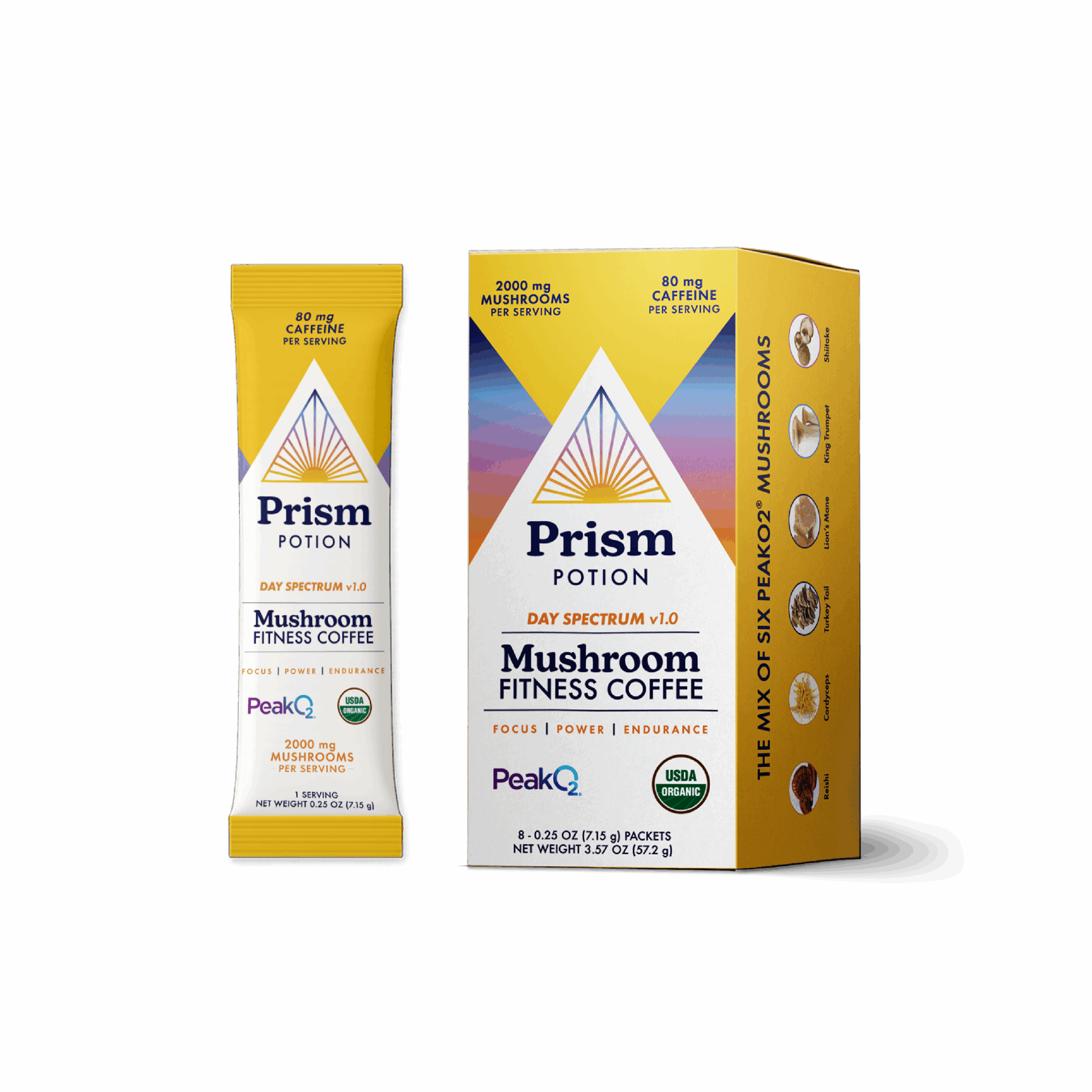 Mushroom Fitness Blend Stick Pack